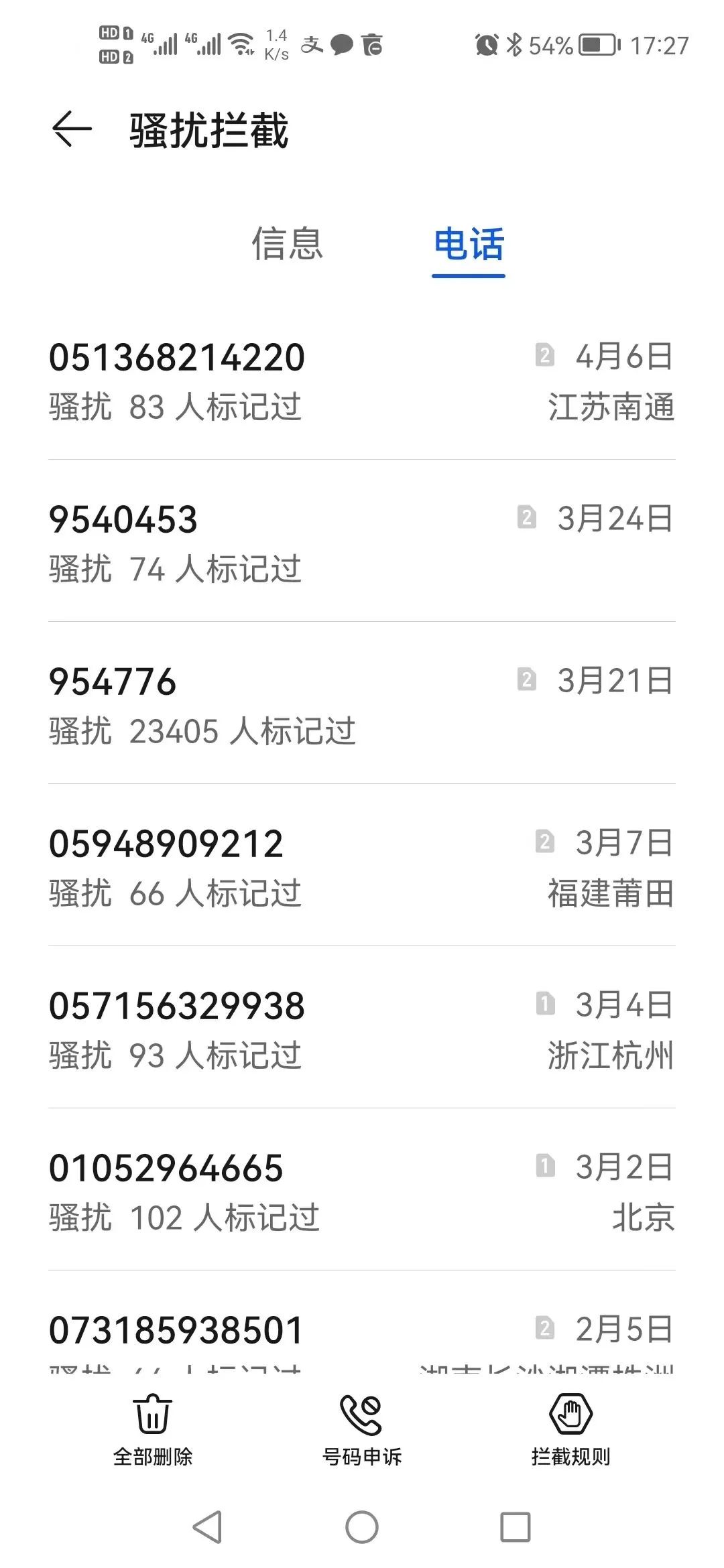 怎么有效的处理骚扰短信骚扰电话,手机怎么防止骚扰电话和骚扰短信