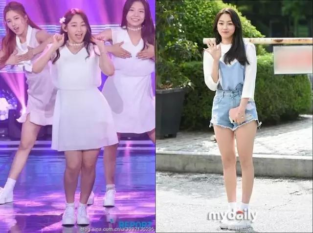 韩国女团瘦身前后大对比