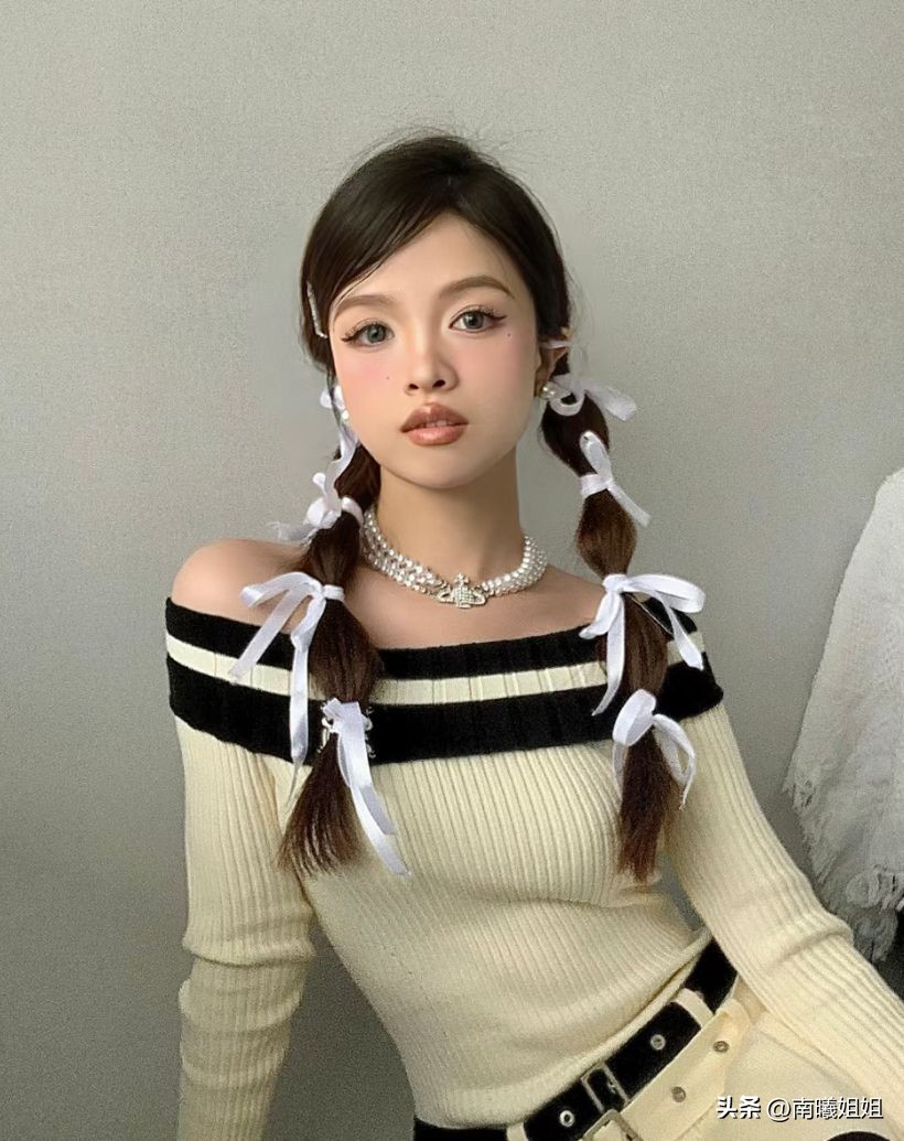 怎么扎丸子头显脸小编发,盘起来的编发显脸小丸子头