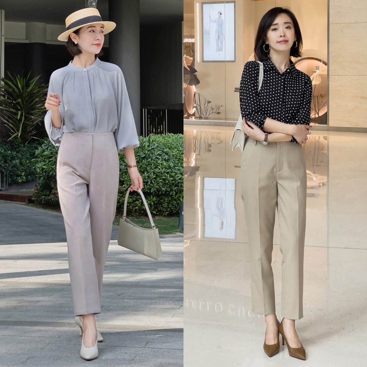 九分裤如何穿搭好看,九分裤的裤子怎么穿才好看