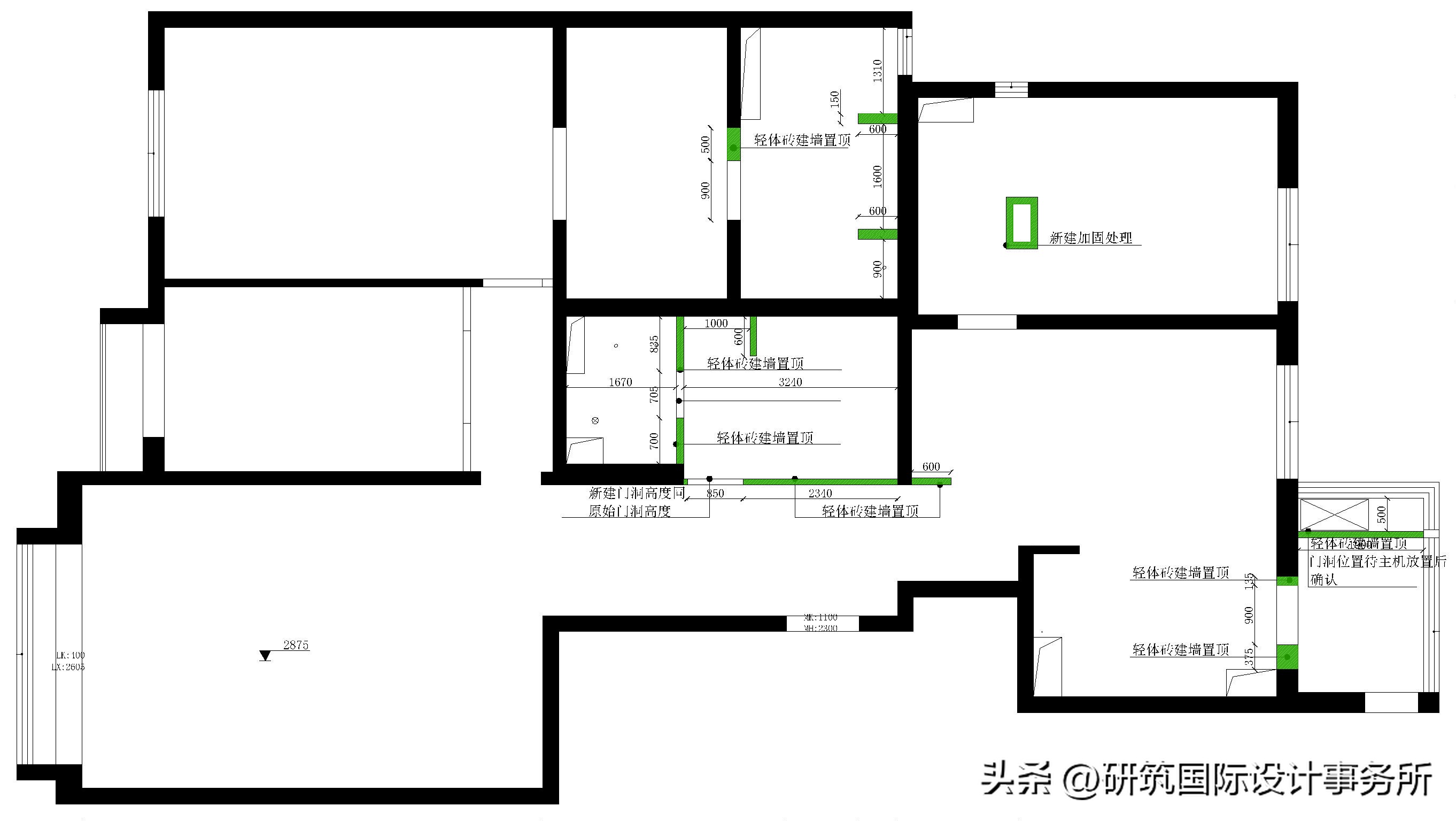 180平中式混搭,经典美式风格家具搭配墙面效果图