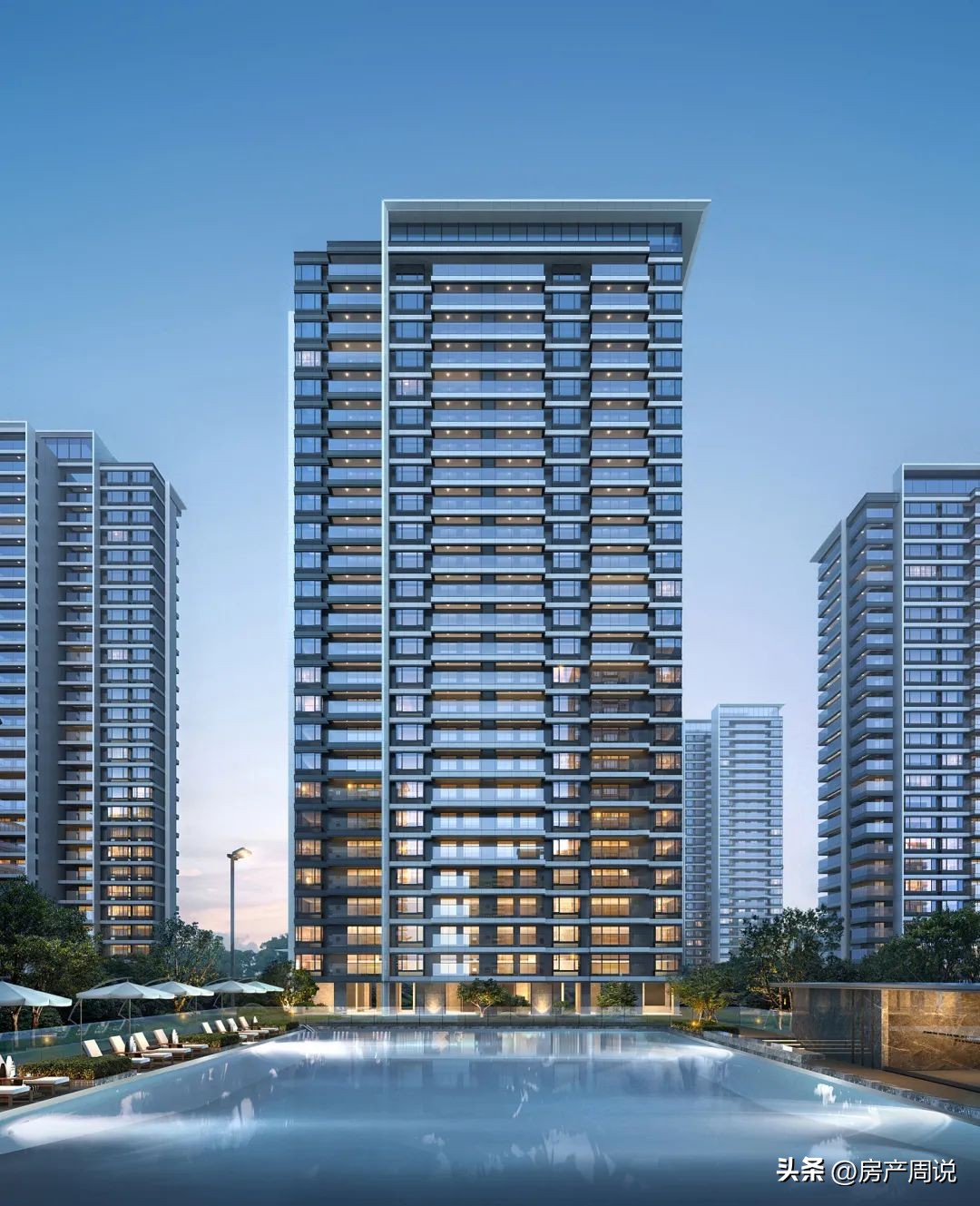 国内豪宅立面设计排名榜,杭州豪宅玻璃幕墙立面