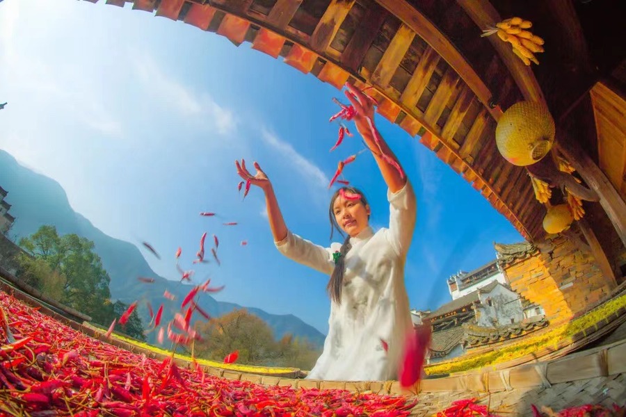 带您走进最美乡村婺源篁岭,遇见最美乡村风景