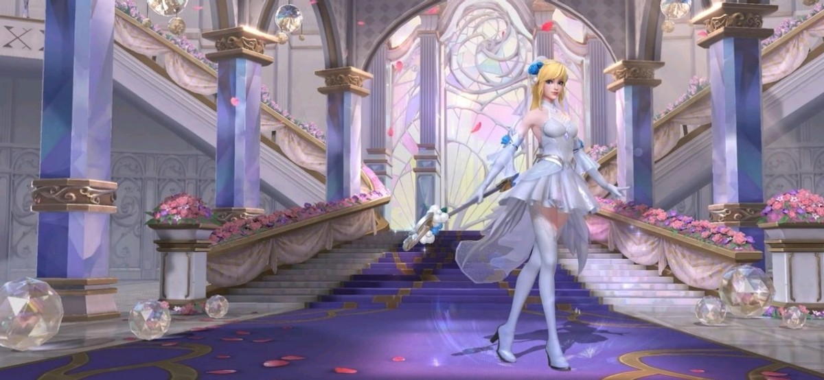 英雄联盟手游琴女婚纱皮肤,英雄联盟手游峡谷新征程皮肤ez