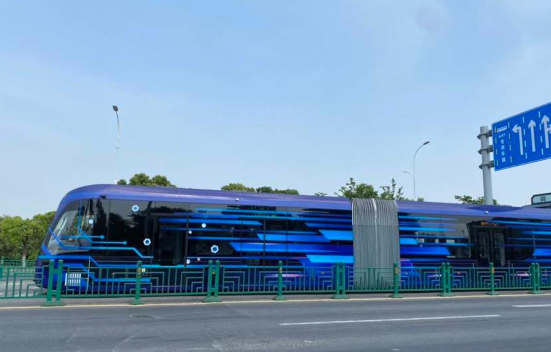 低运量胶轮有轨电车,电子导向胶轮系统什么原理