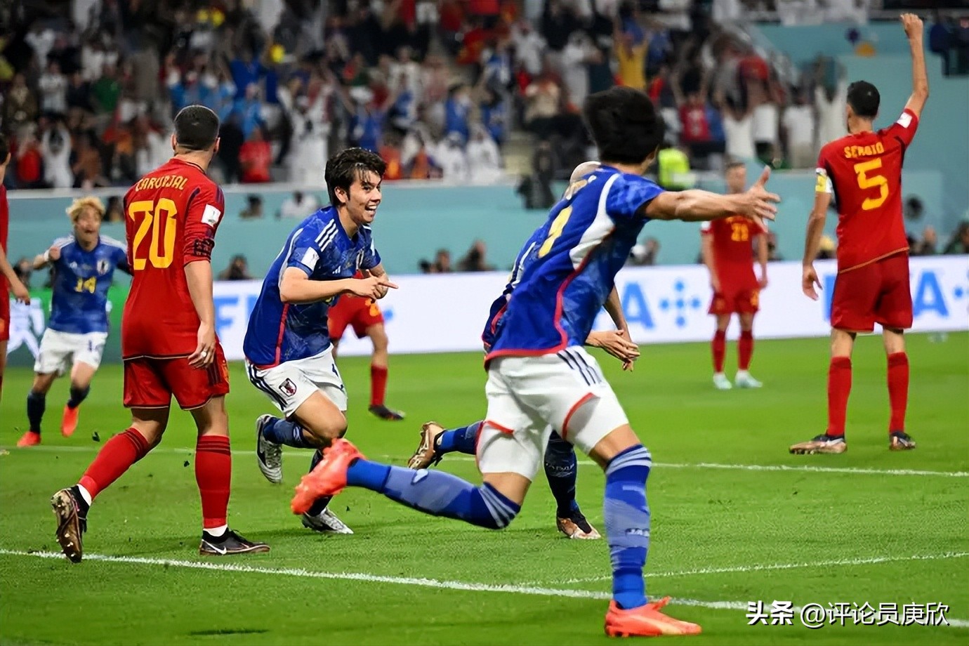 日本队逆转击败西班牙,日本队赢西班牙后对西班牙的评价