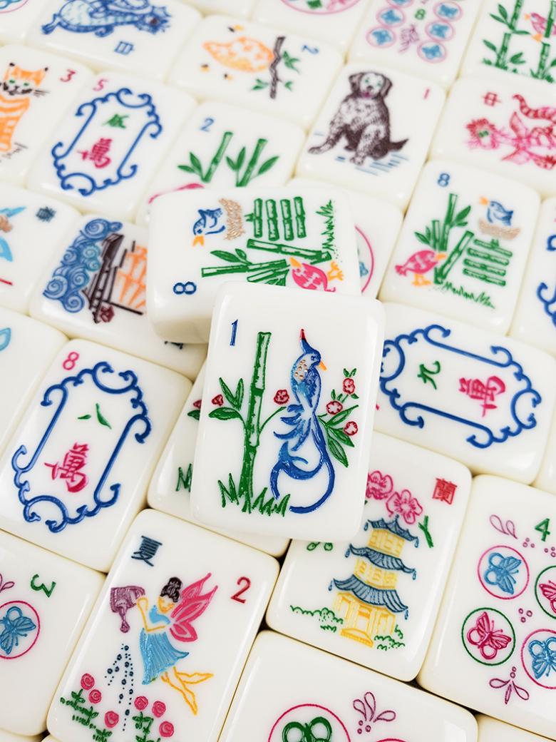 重新设计麻将图案,家庭麻将房设计