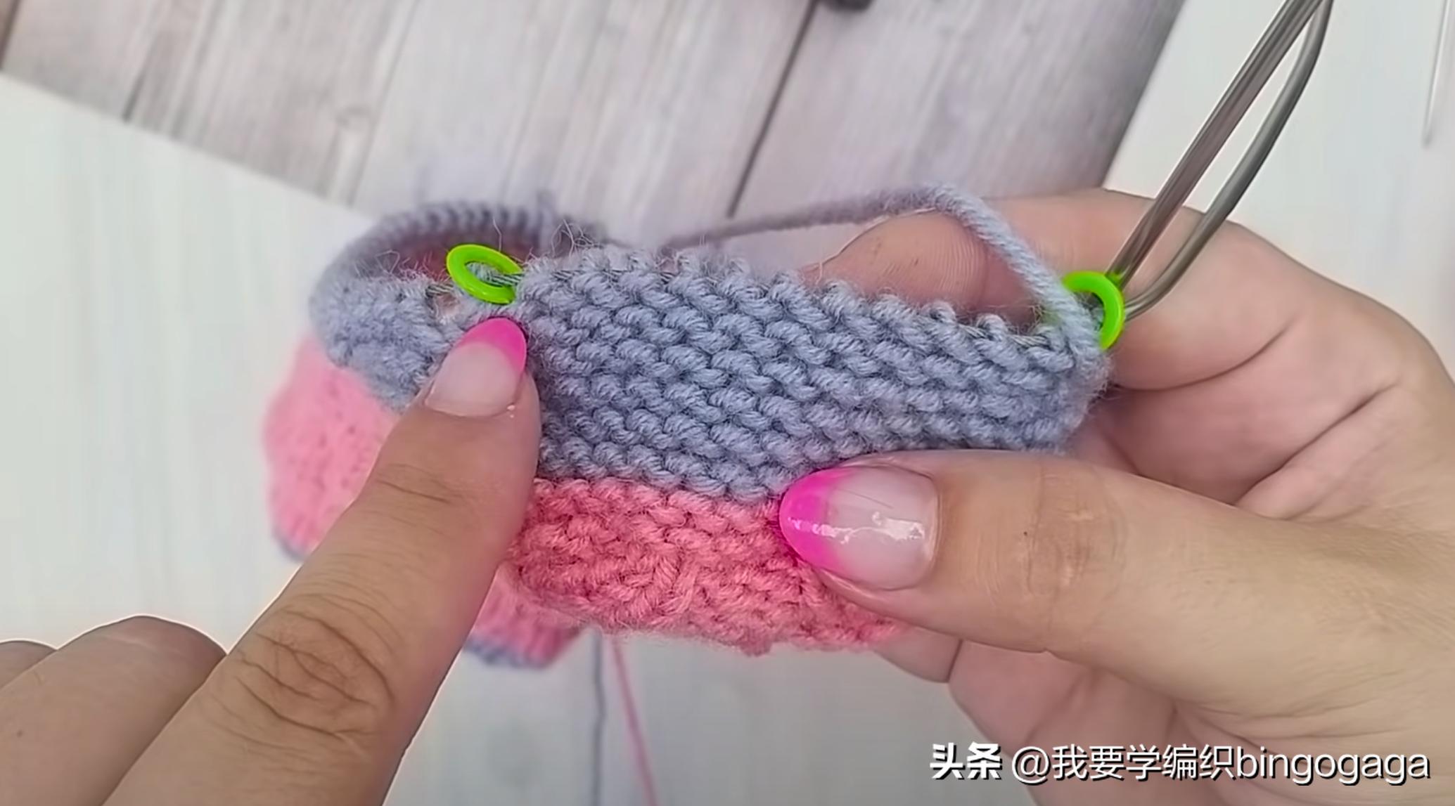 0-1岁毛线鞋袜的编织,编织鞋袜简单的方法