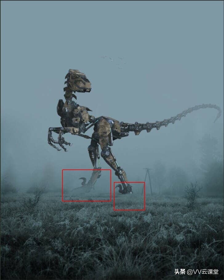 危险来了Photoshop教程，百航之星vv云课堂教程