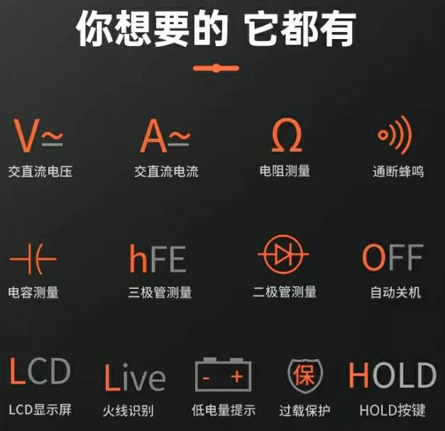 万用表2兆欧档怎么用,数字万用表手动款使用教程