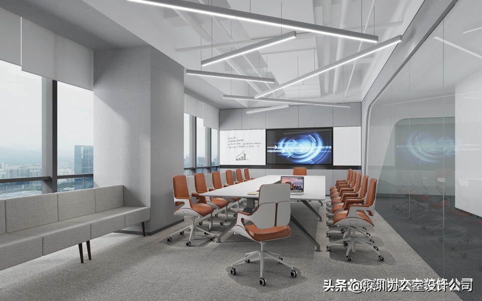 办公室装修设计效果图20平方,办公室装修设计创意图风格