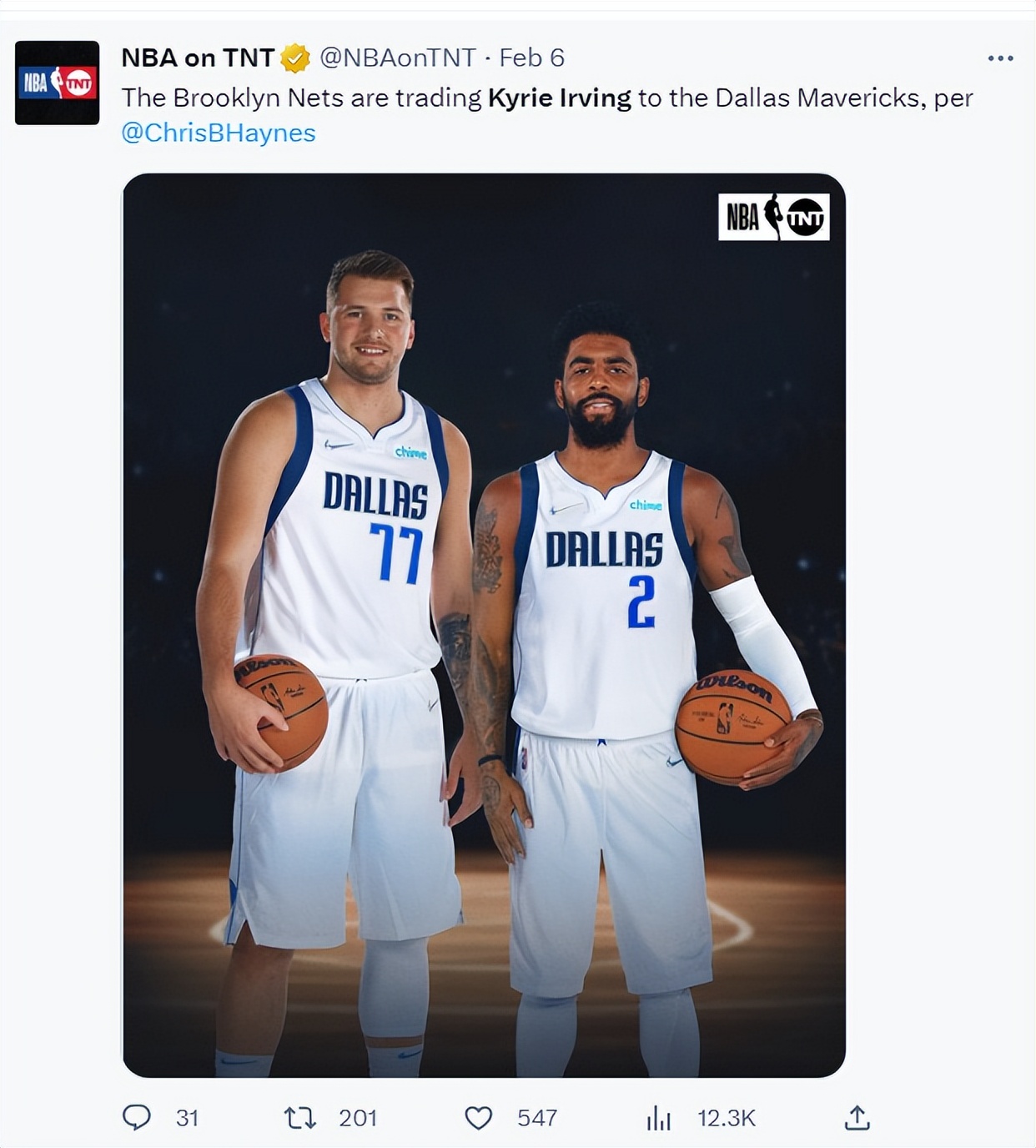 欧文被交易后首度发声原视频,欧文在独行侠砍下32分7板集锦