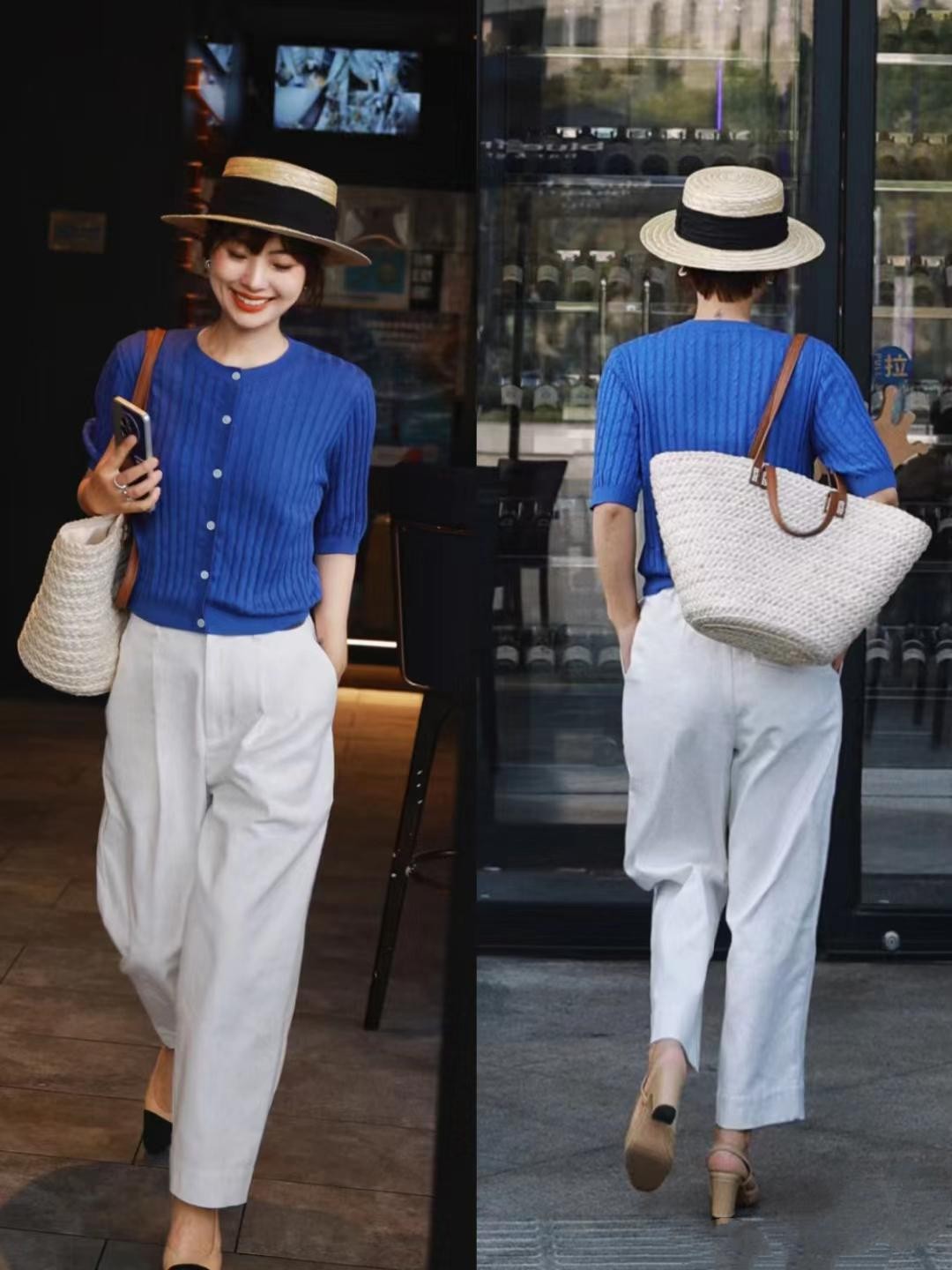 穿搭黑白搭配用什么颜色来点缀,初秋潮流穿搭经典黑白两色搭配