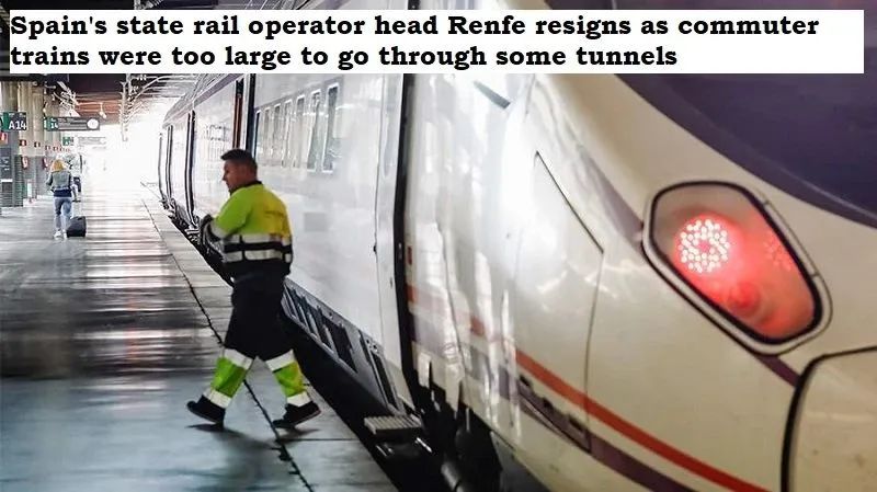 西班牙花2亿多造火车,西班牙两年时间花19亿造火车