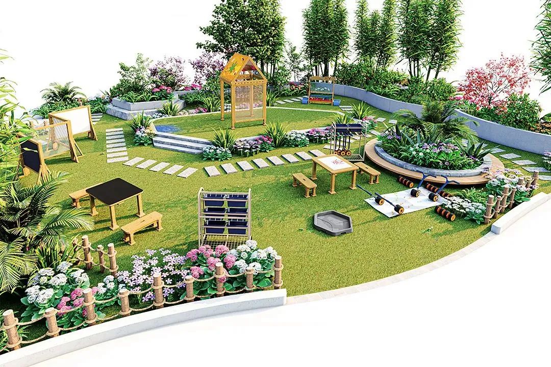 户外美工区丨拒绝刻板，打造缤纷奇妙的「拾光梦境」