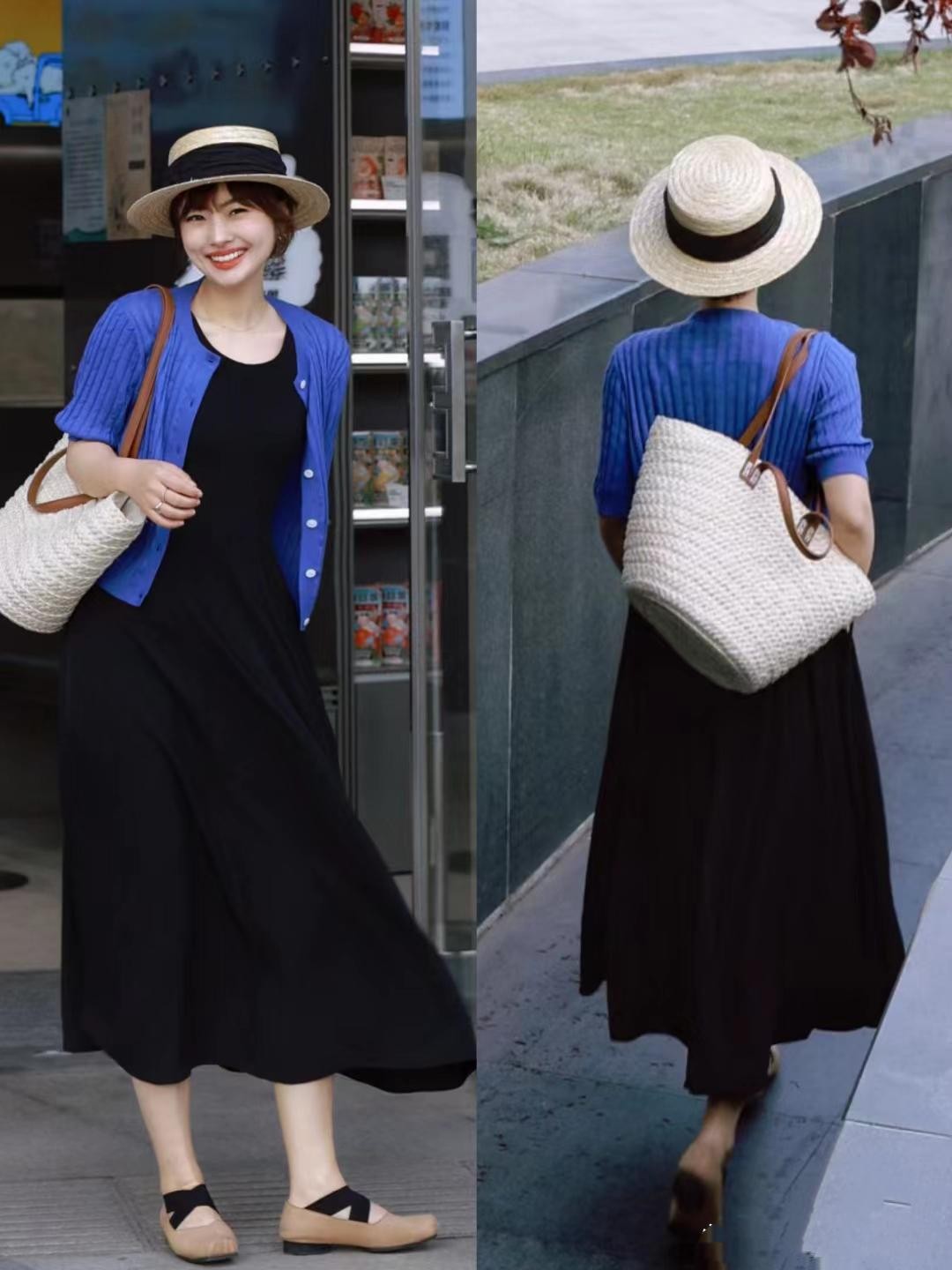 超美黑白色系穿搭教你穿出时尚感,黑白色搭配怎么搭亮色才有高级感