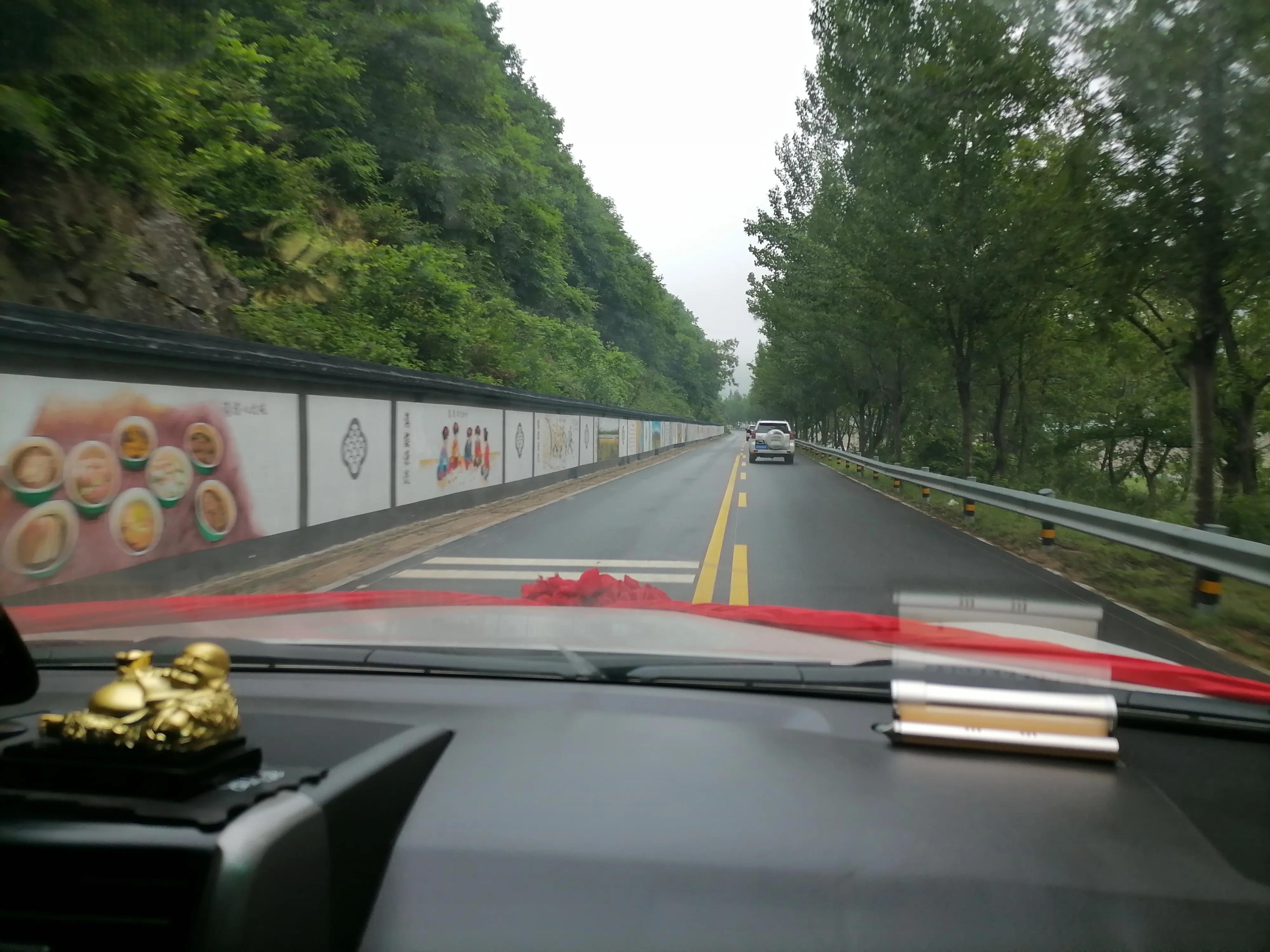 桂云花乡到步云山乡,大连通往庄河的路边风景美如仙境