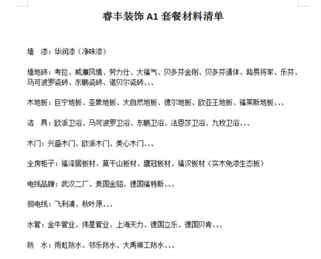 为你跑腿丨推销的装修套餐材料部分品牌不见了，律师认为睿丰装饰涉嫌欺诈或误导
