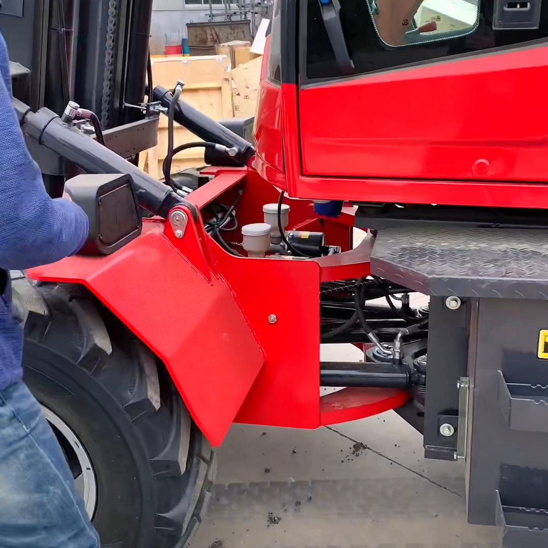 7吨叉车配全柴国四,叉车门架两节4.5米