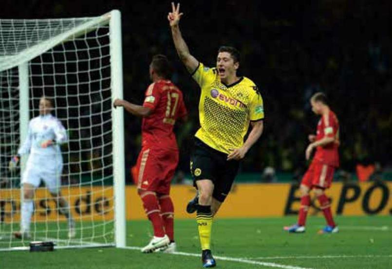 那些年我们一起追过的球星图片,莱万多夫斯基9分钟5球全程