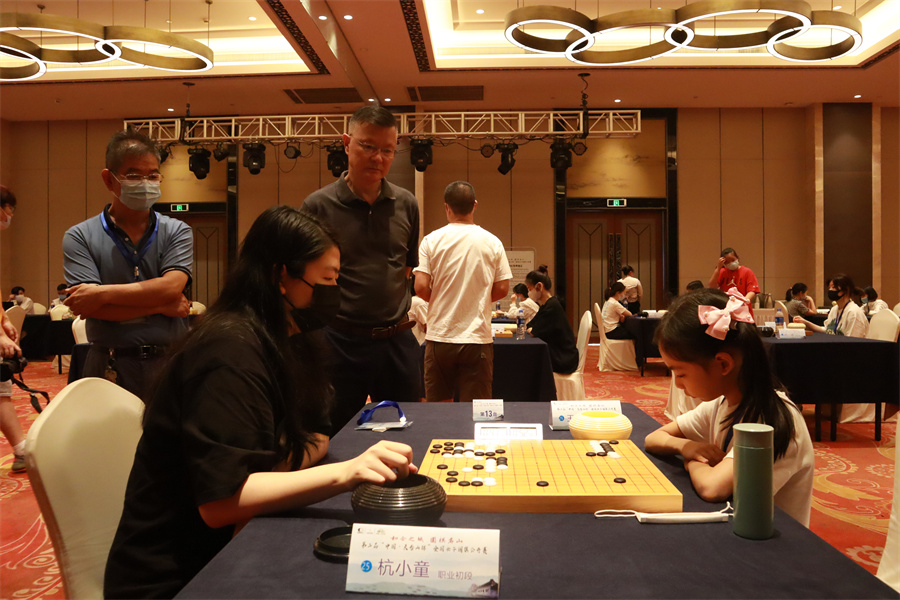 天台山杯吴依铭开门红俞斌：训练是本手比赛下出妙手