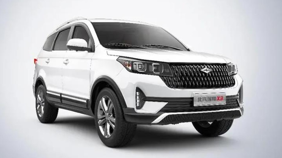 北汽瑞翔x3官图曝光,北汽瑞翔x3怎么样