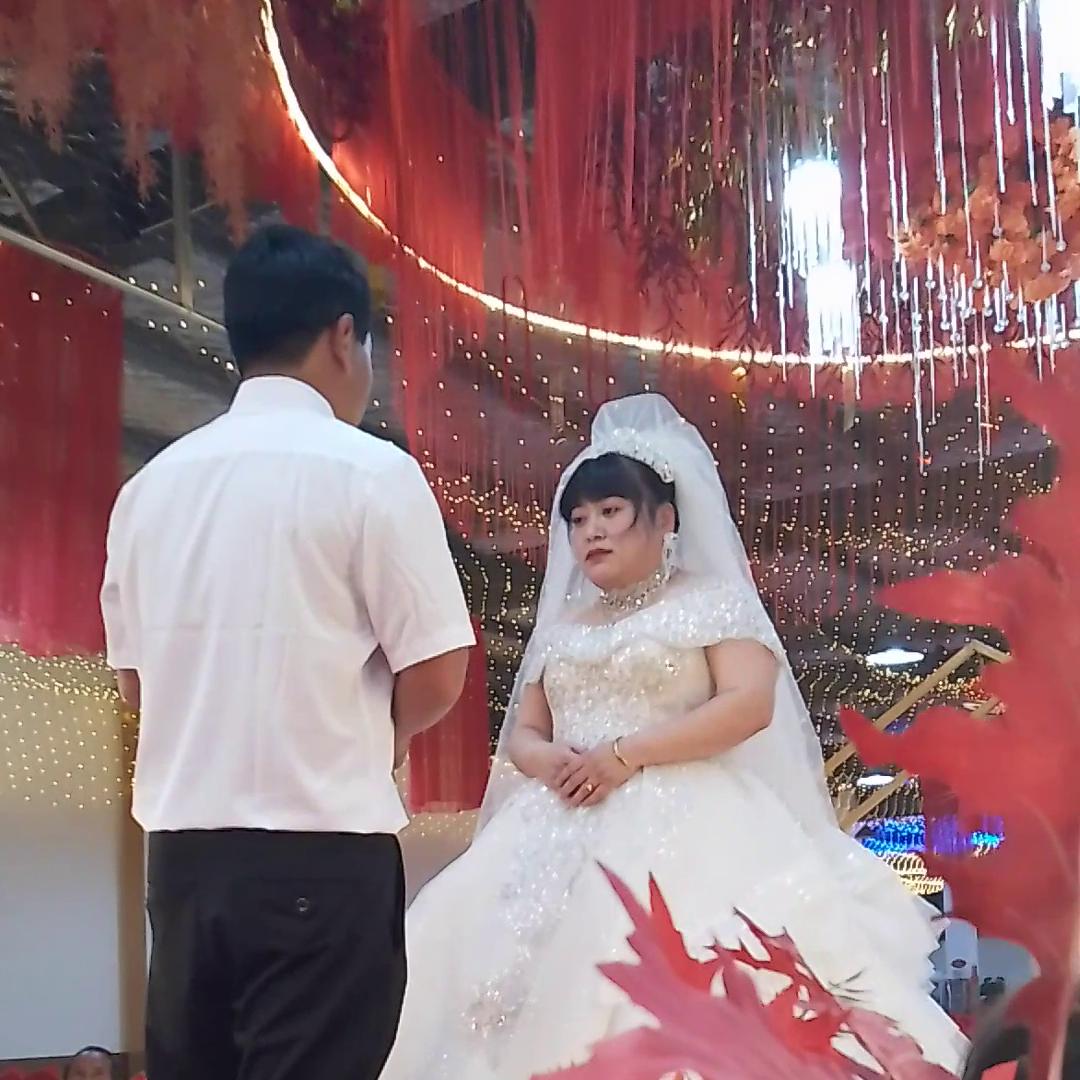 祝福新人永结同心百年好,祝新人百年好合永结同心现场实拍