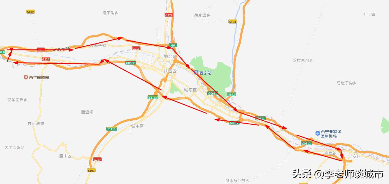 西宁绕城高速,西宁市绕城高速