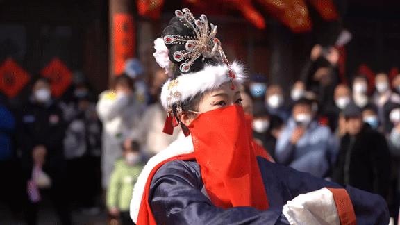 来忻州古城感受过节的气氛,忻州市年味古城