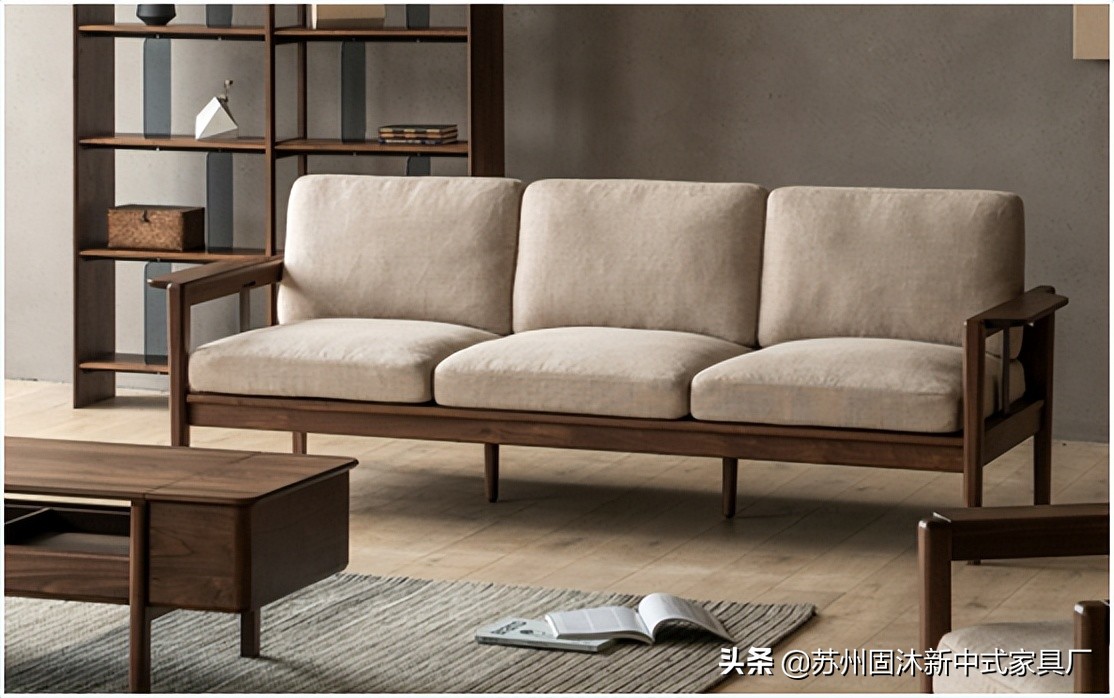 全屋实木家具新中式,新中式含蓄秀美韵味十足