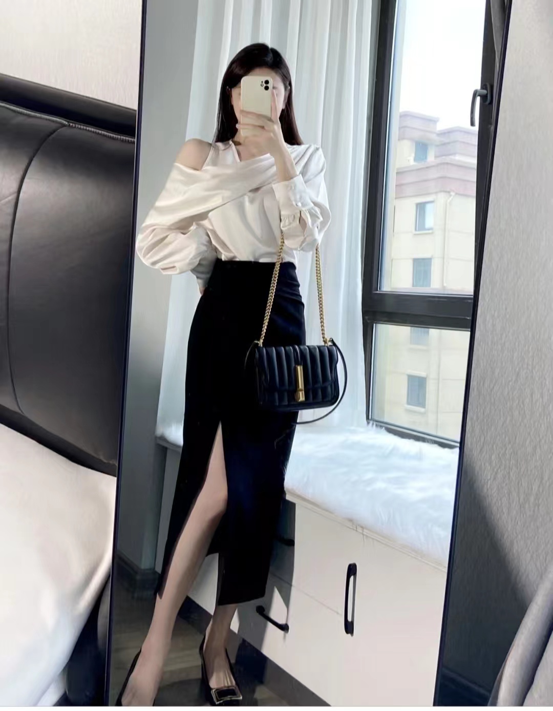 呢子大衣配高跟鞋的穿搭高级感,韩剧女主穿搭秋冬大衣搭配高跟鞋