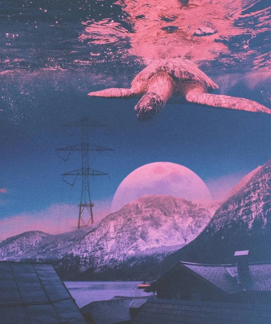 一组极具个人风格的插画,一组很有意境的插画