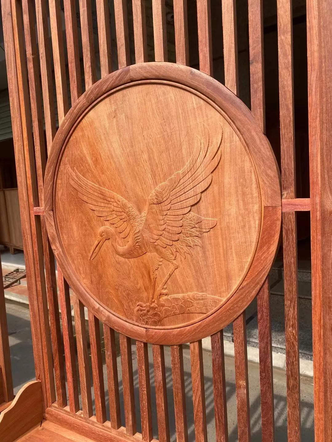 红木屏风工厂店,红木屏风柜价格