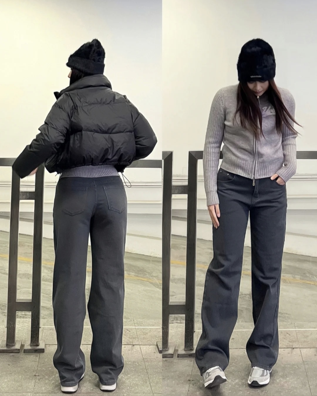 羽绒服搭配什么裤子女孩,女羽绒服和裤子配什么鞋子好看