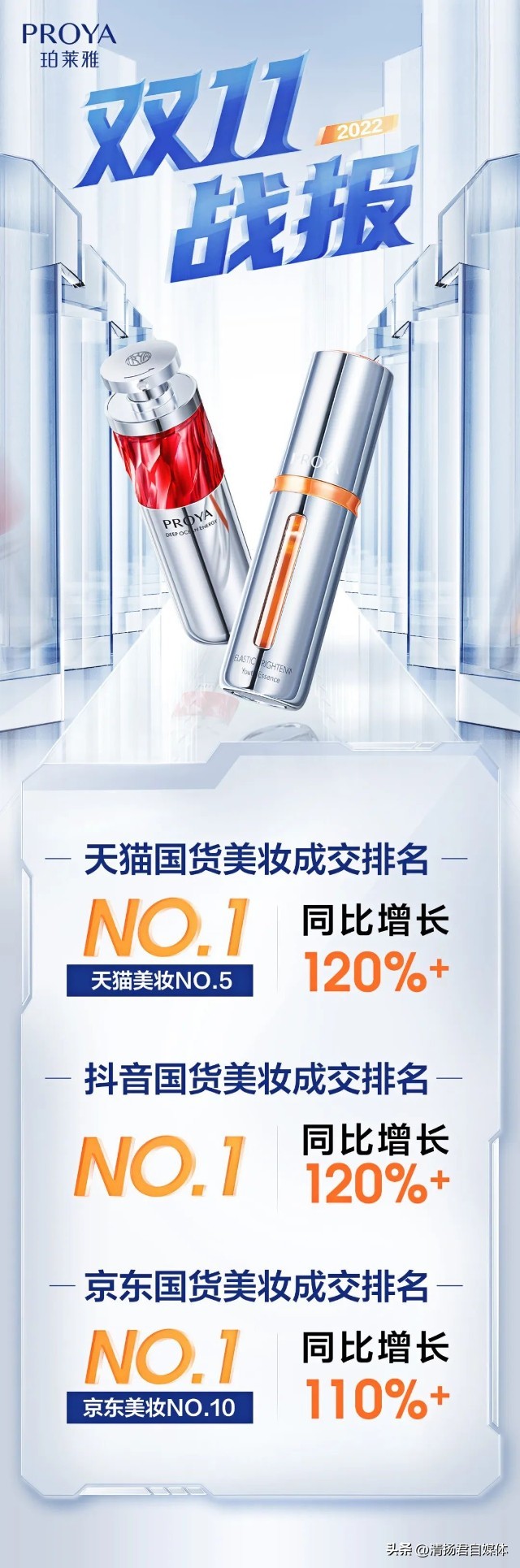 双11国货美妆珀莱雅,珀莱雅美妆发布会