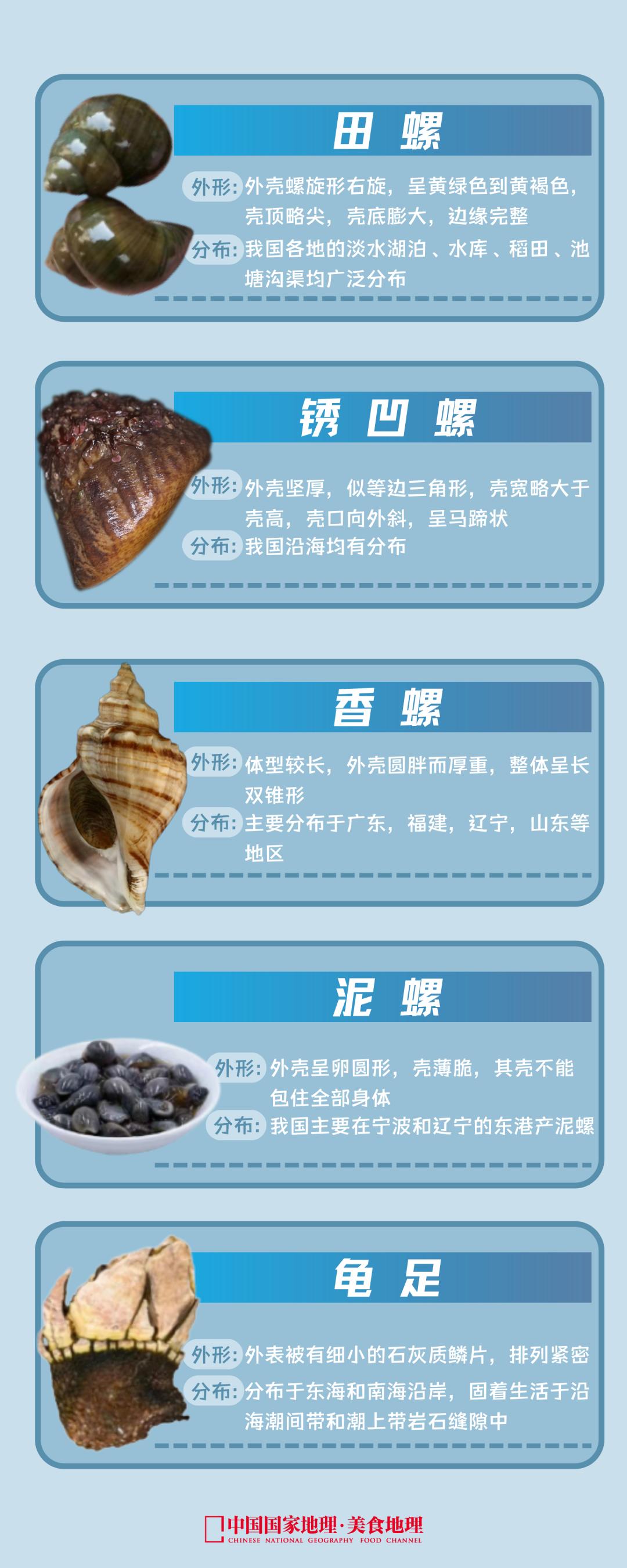 火速收藏！这里有一份中国吃螺图鉴