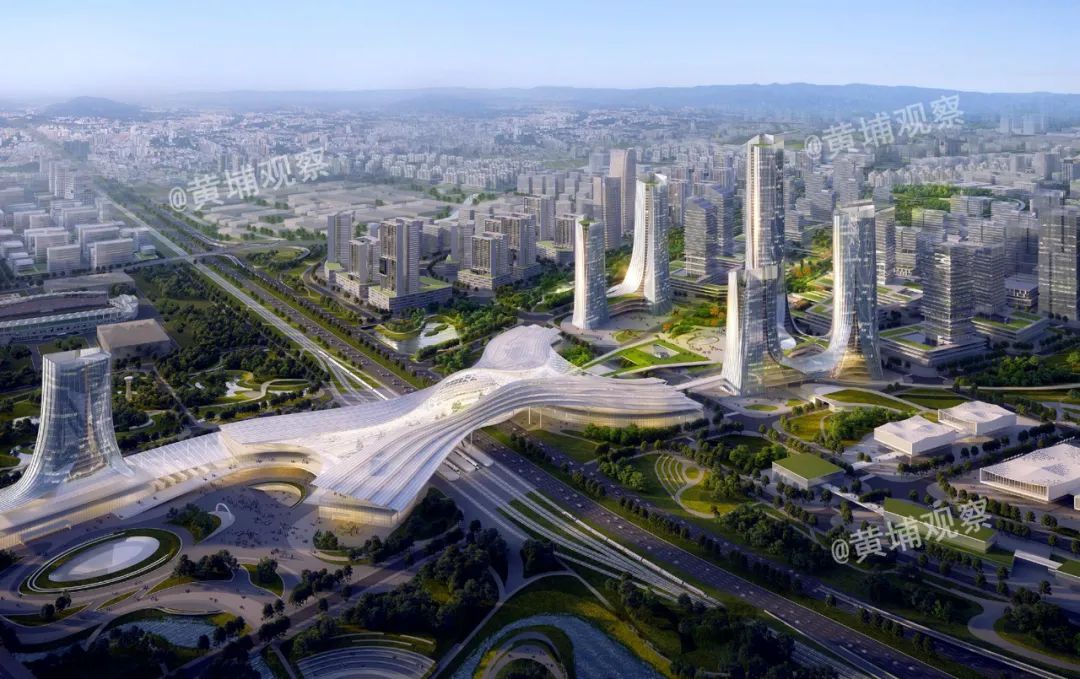黄埔高铁新城规划,黄埔高铁新城进展
