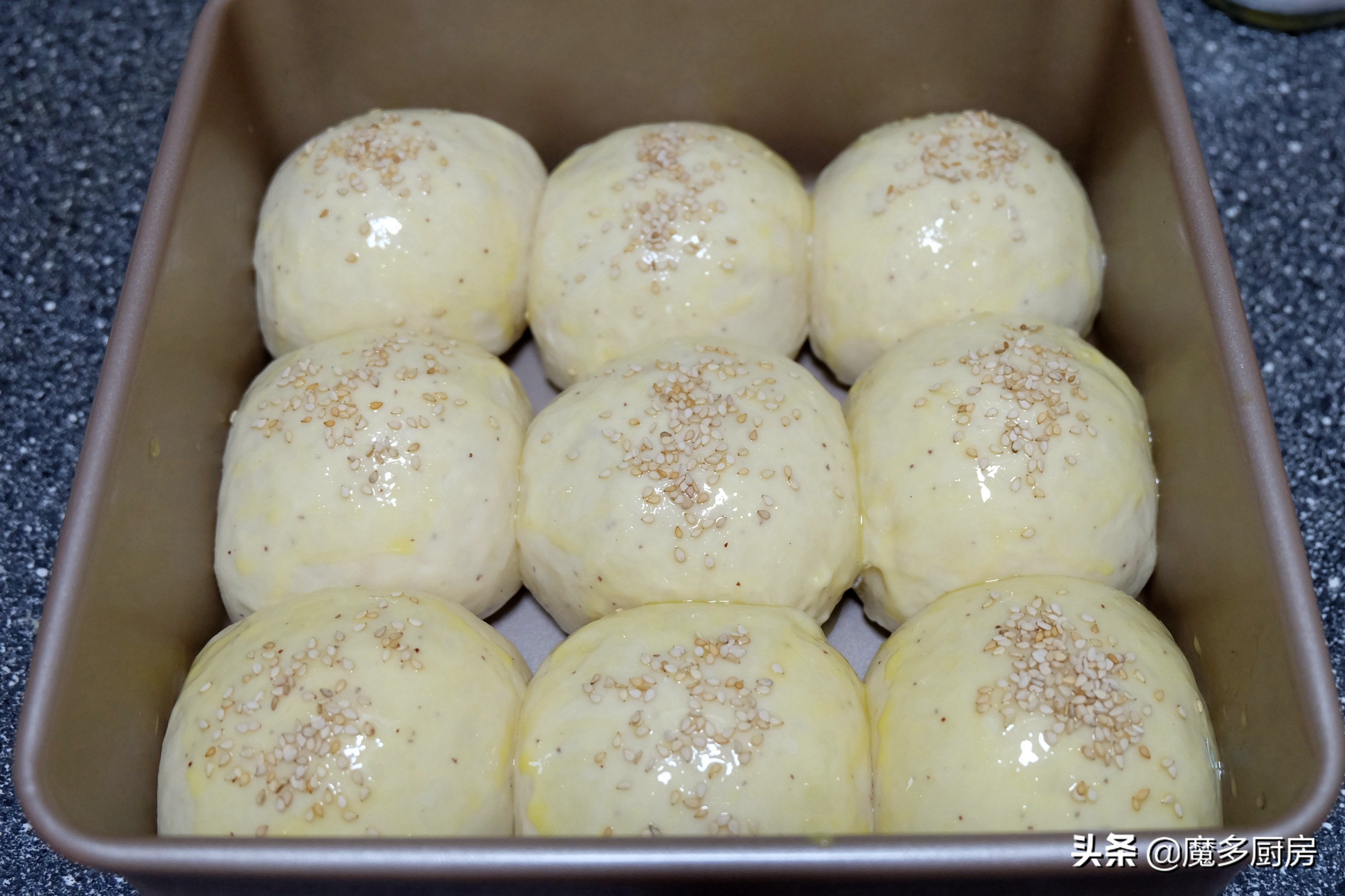 用面包做美食简单又好吃不用黄油,粗粮面包全麦无糖小面包