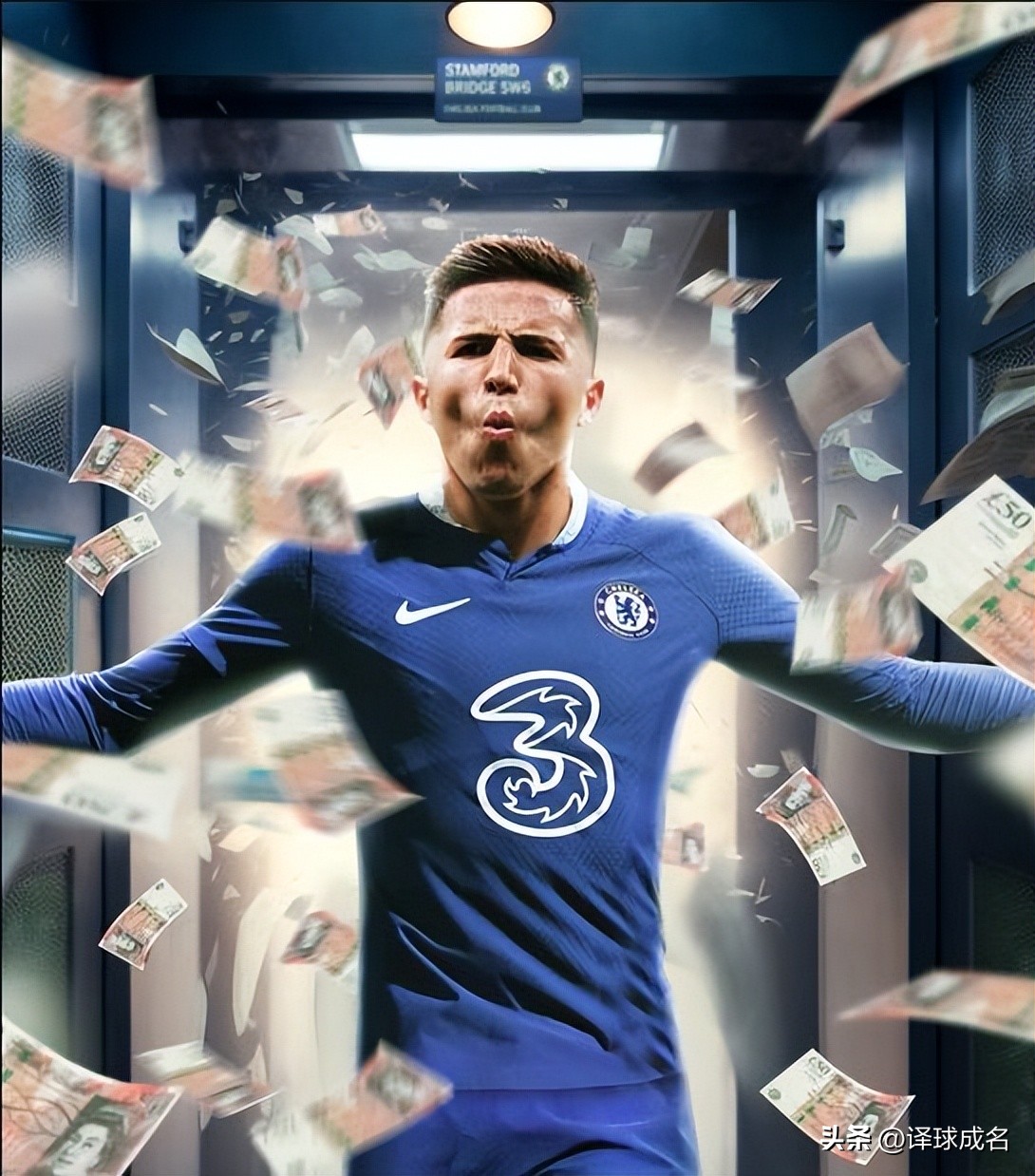 足球切尔西恩佐,切尔西足总杯恩佐