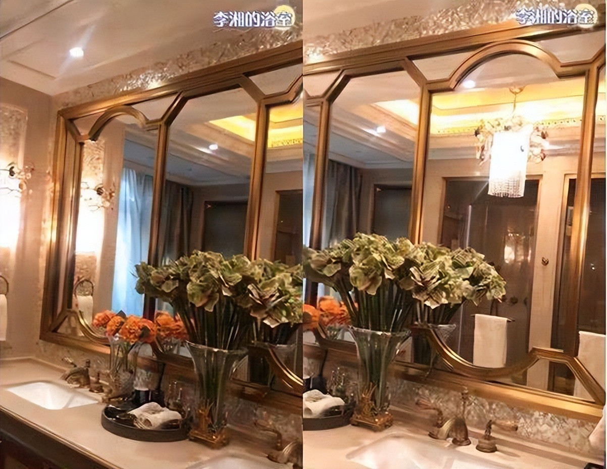 李湘一顿早餐5000块钱原版,李湘大s别墅对比