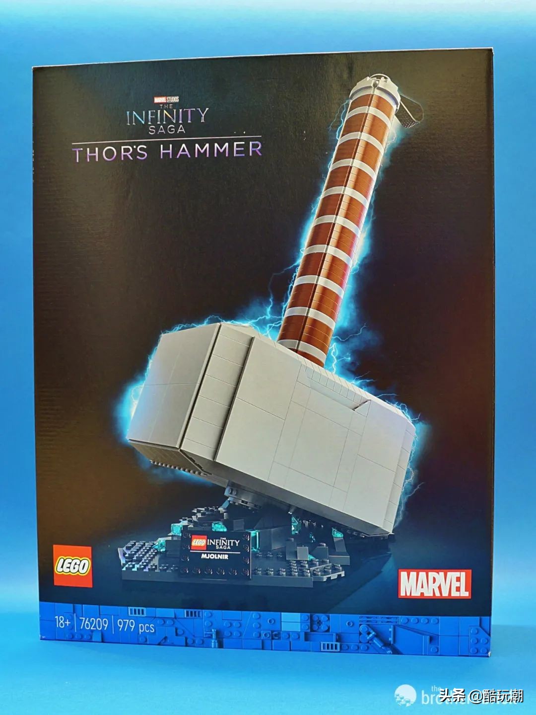 乐高漫威系列雷神机甲,乐高漫威76266终局之战开箱