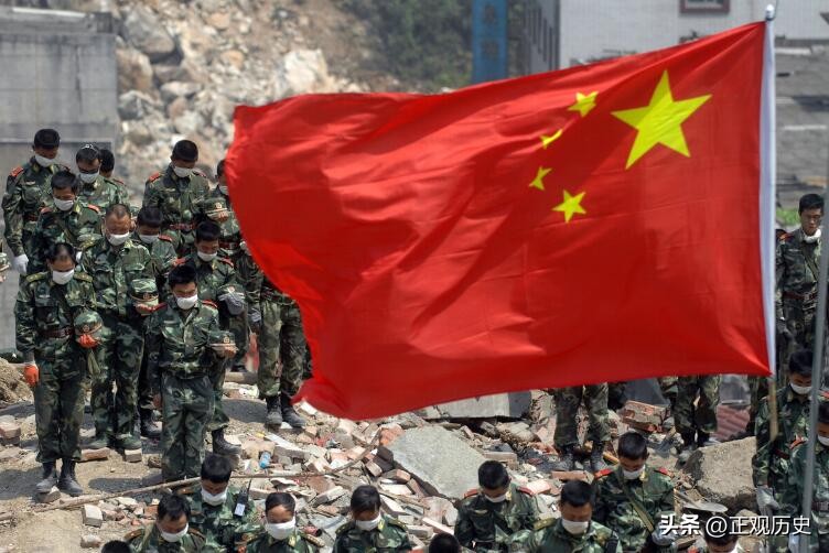 汶川地震解放军来了的动人场面,汶川地震解放军进入灾区时间