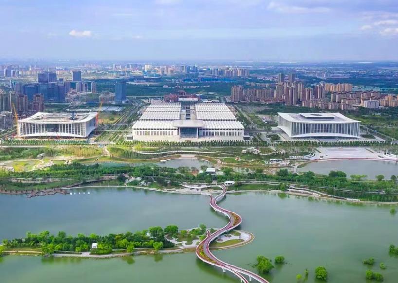 西安湿地风景区,西安东郊最美湿地公园