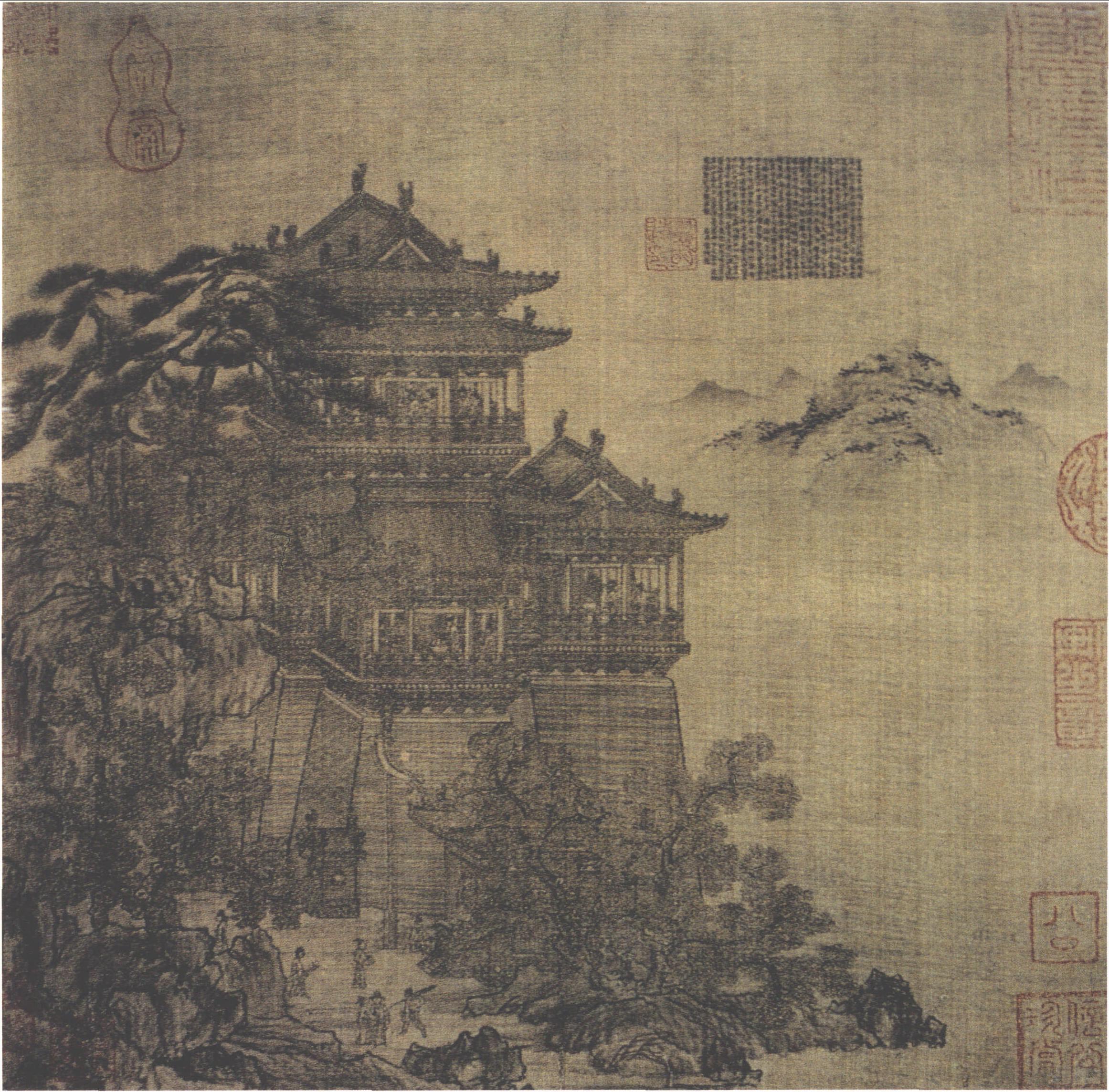 岳阳楼是江南三大名楼之一在哪里,中国四大古楼岳阳楼航拍