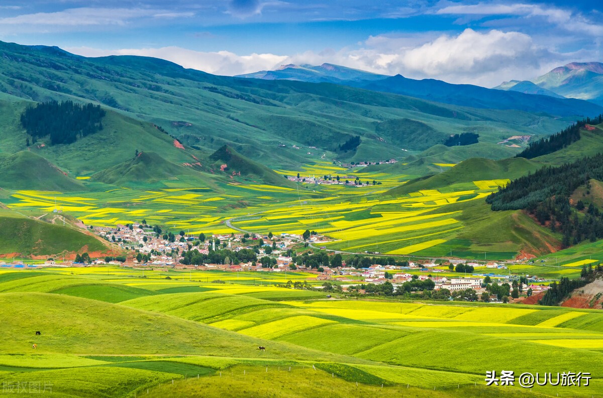 青海攻略详细线路图,青海环线高清图