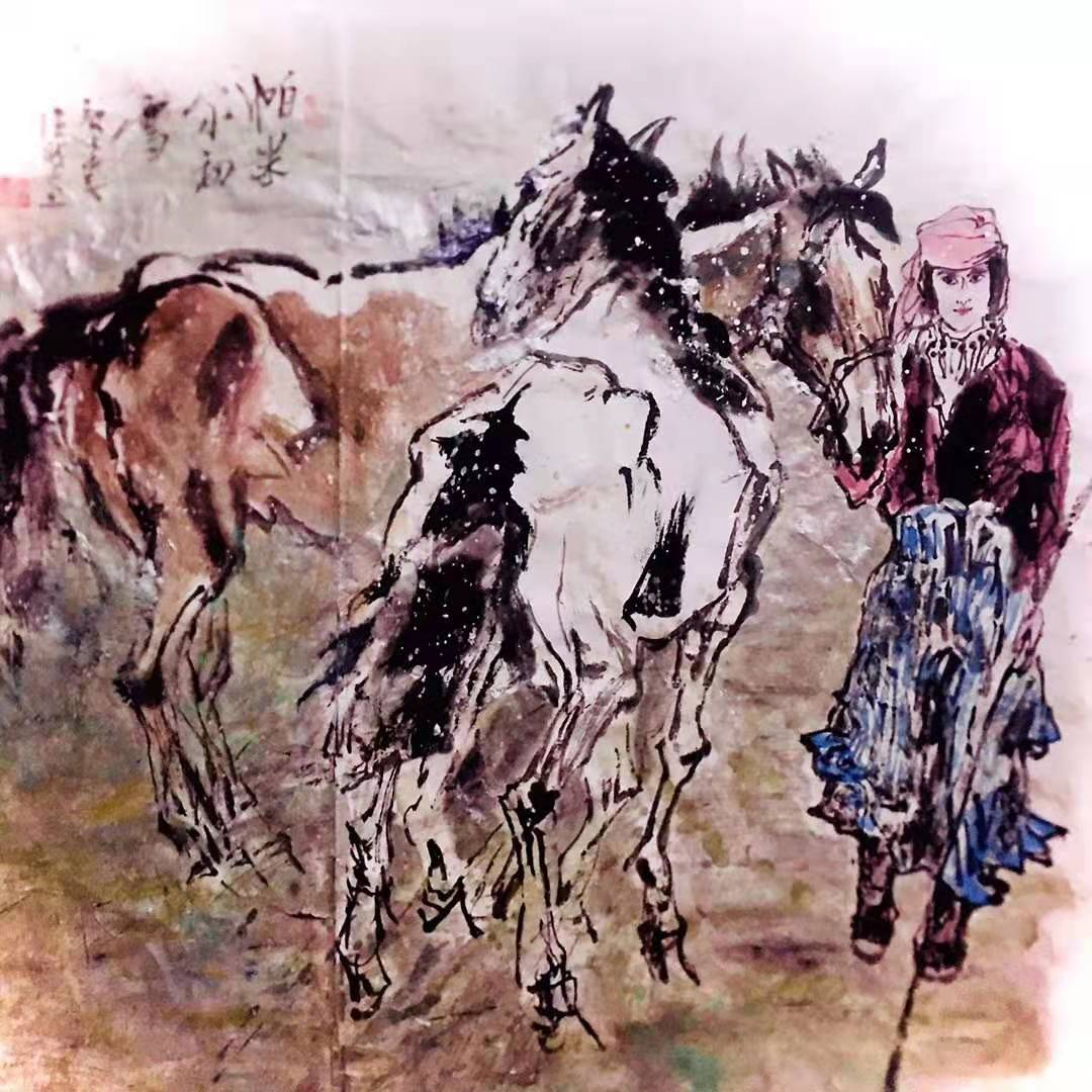 丁德武作品,丁德武画家