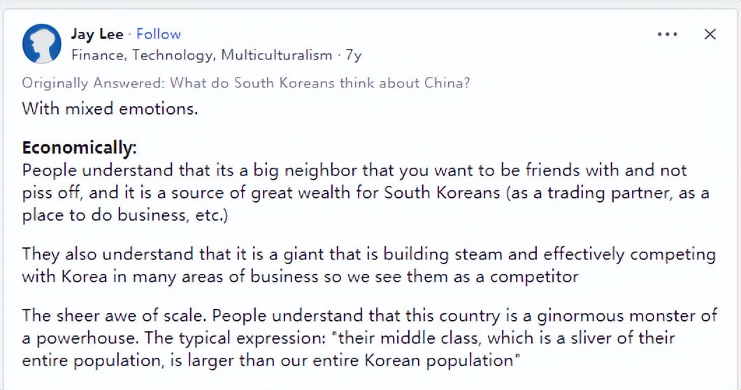美版知乎韩国人日本人,美版知乎对韩国人的印象