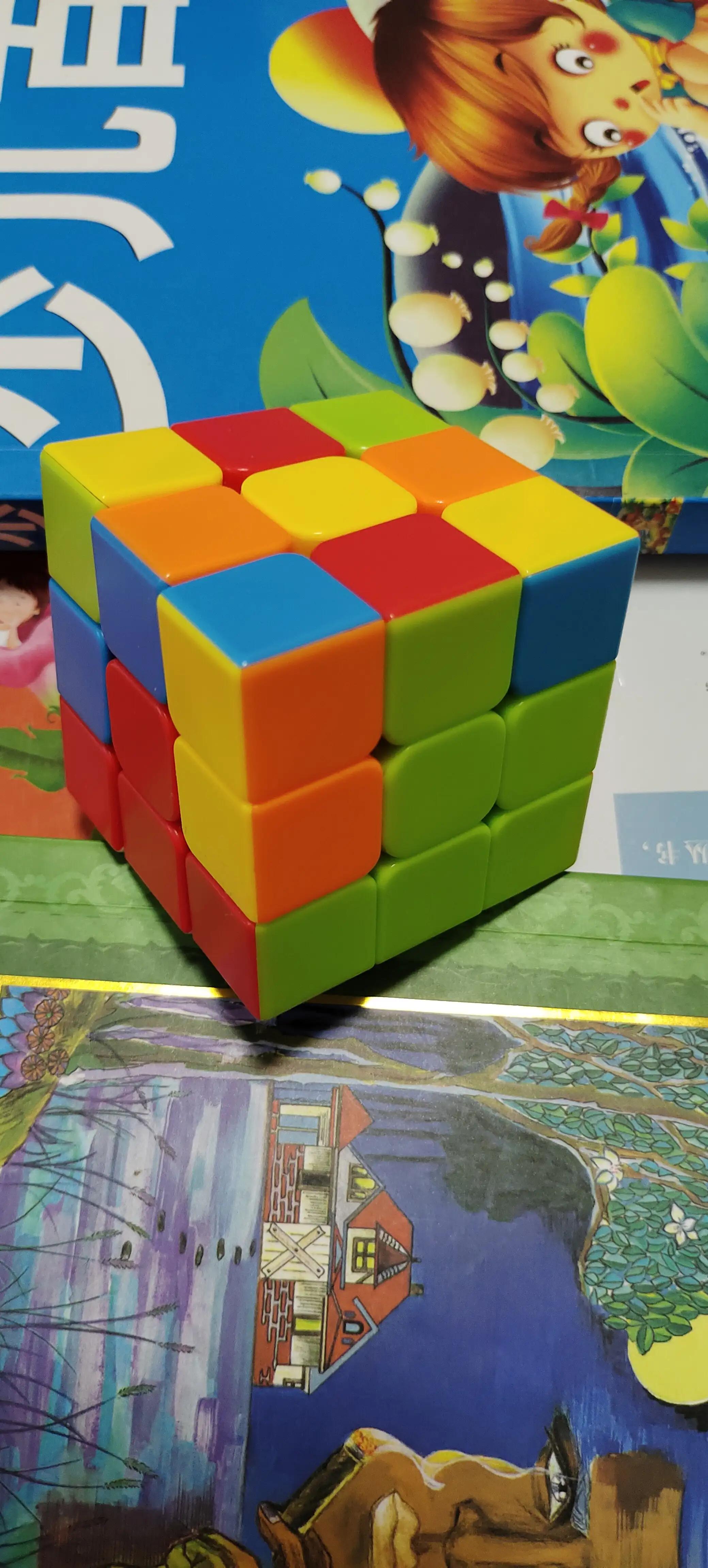 三阶魔方手魔人魔方高级复原教程,三阶魔方复原方法详细教程