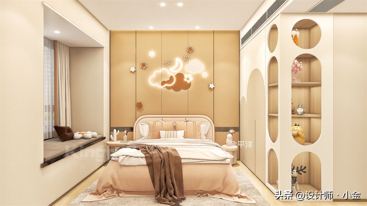 上下铺儿童房怎样更安全,超实用的儿童房装修攻略了解一下