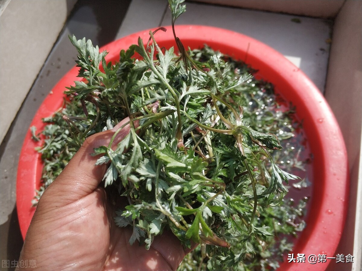 清明吃传统食品,清明吃一草